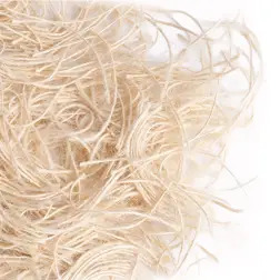 Fibras P/ Ninhos "scharpie" juta Branca 1 Kg Sisal Fibre - 1040170100