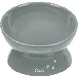 Gamela Elevada Ceramica xxl” P/ Gatos 0,35lt/ø17cm  Trixie - 1040090466