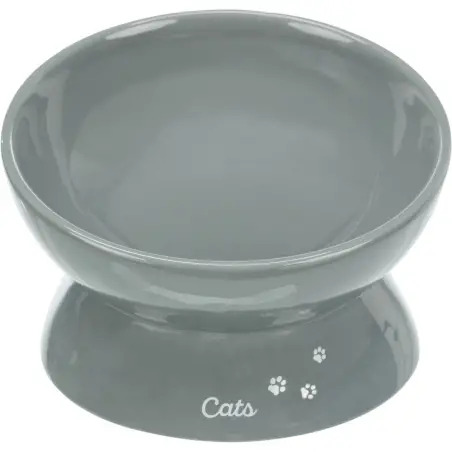 Gamela Elevada Ceramica xxl” P/ Gatos 0,35lt/ø17cm  Trixie - 1040090466