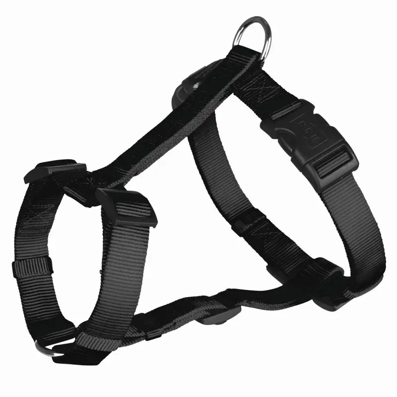 Peitoral Nylon "classic" 30-40 Cm / 10 Mm preto Trixie