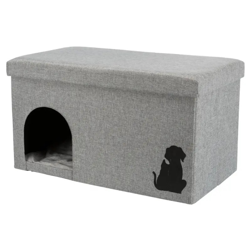 Gruta "kimy" 72x40x40 Cm cinza Claro Trixie Gruta "kimy" 72x40x40 Cm cinza Claro Trixie