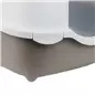 Toilete "tres Chic" Indoor cinza/branco Stefanplast