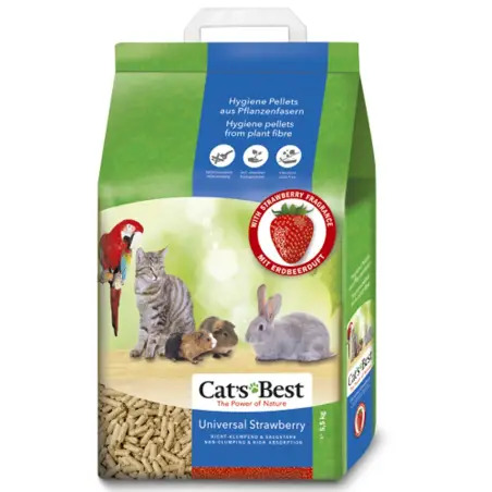 Cats Best Morango litter Granulado 5,5 Kg 10 Lt JRS - 1050020050
