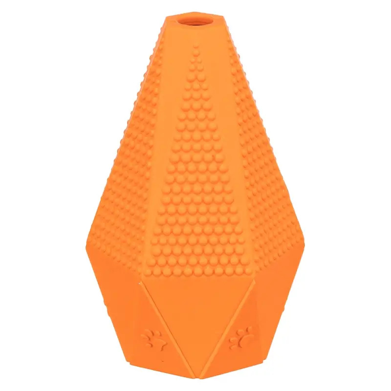 Jumper Em Borracha Natural 10 Cm laranja Trixie