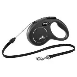Flexi New Classic fio/tam. S 8 Mt / 12 Kg preto Trixie - 1040220591