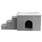 Gruta "harvey" C/ Escadas 119x47x50 Cm cinza/branco- Trixie Gruta "harvey" C/ Escadas 119x47x50 Cm cinza/branco- Trixie