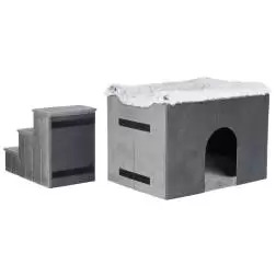 Gruta "harvey" C/ Escadas 119x47x50 Cm cinza/branco- Trixie #8 - 1040070344