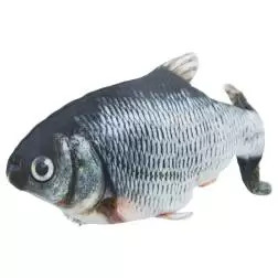 Peixe Em Tecido C/ Movimento usb E Catnip 30 Cm Trixie #4 - 1040061061