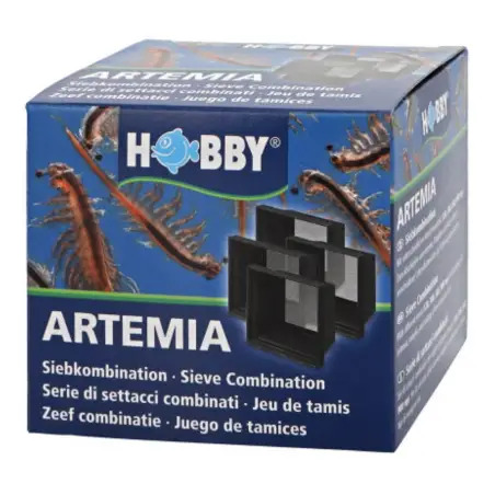 Conjunto De Crivos P/ Lavar E Triar Artemia Hobby - 1040270106