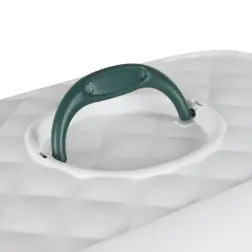 Toilete "tres Chic" Outdoor verde/branco Stefanplast #2 - 1050130019