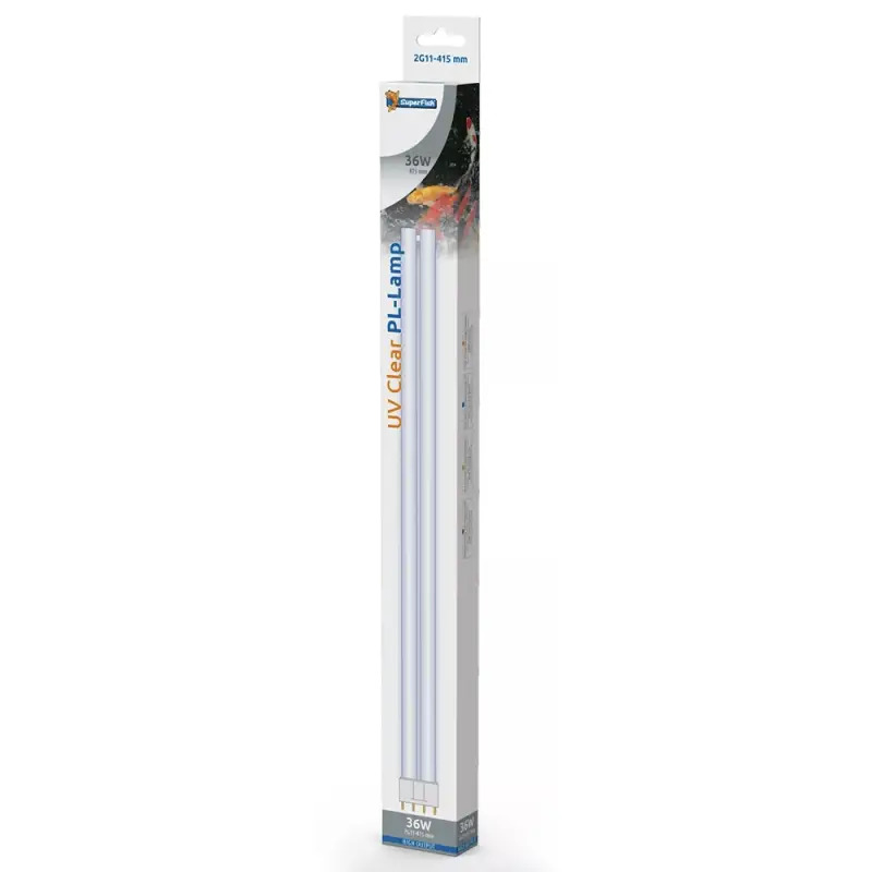 Lampada Uv Compact 36 W 2g11 - 4 Pinos - 415mm Superfish Lampada Uv Compact 36 W 2g11 - 4 Pinos - 415mm Superfish