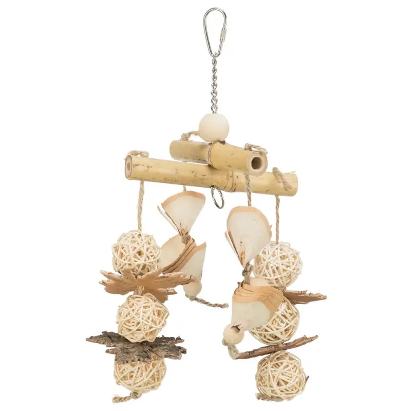 Brinquedo Natural Em Bambo/vime/madeira - 31 Cm Trixie