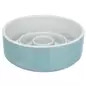 Gamela "slow Feeding" Ceramica 0,45lt/ø14cm cinza/az Trixie