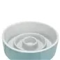 Gamela "slow Feeding" Ceramica 0,45lt/ø14cm cinza/az Trixie