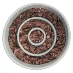 Gamela "slow Feeding" Ceramica 0,45lt/ø14cm cinza/az Trixie #4 - 1040090580