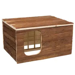 Casa "hilke" Em Madeira C/ Porta Feno 40x23x32 Cm Trixie #2 - 1040160101