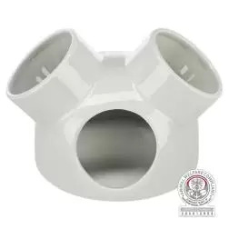 Casa Ceramica C/ 3 Entradas P/ Roedores Ø16x12 Cm ci Trixie - 1040160066