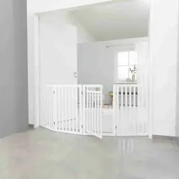 Barreira Em Mdf P/caes 3 Paineis+porta 60-160x81cm Trixie - 1040480024
