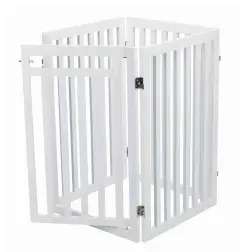 Barreira Em Mdf P/caes 3 Paineis+porta 60-160x81cm Trixie #2 - 1040480024