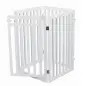 Barreira Em Mdf P/caes 3 Paineis+porta 60-160x81cm Trixie Barreira Em Mdf P/caes 3 Paineis+porta 60-160x81cm Trixie