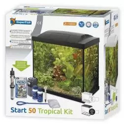 Aquario Superfish Start 50 Lt preto 48x28x42 Cm Superfish - 1040030118