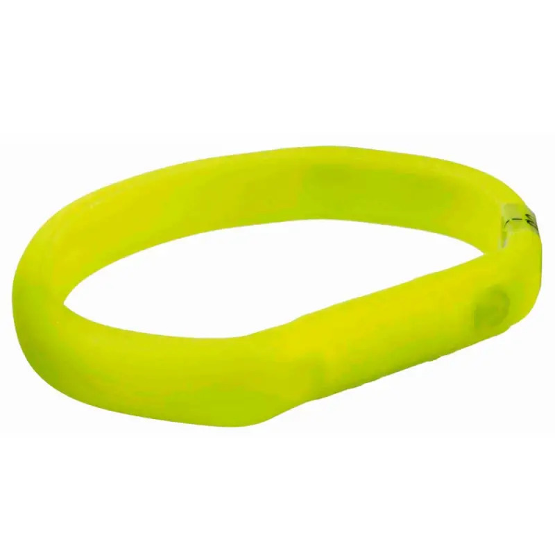Flash Light Band Usb m-l 50 Cm / 18 Mm verde Trixie