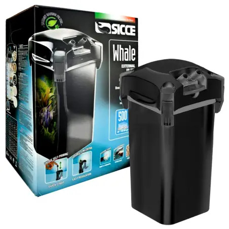 Filtro Exterior Whale 500 c/ Easy Start 1.300 L/h Sicce - 1040100375