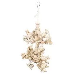 Brinquedo Natural Em Folhas Bananeira/madeira/lufa-42 Trixie - 1040061008