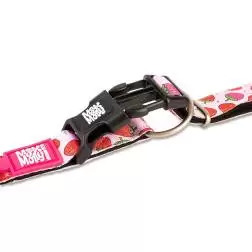 Coleira com ID Tag "Strawberry Dream" - XS #3 - 1040080758