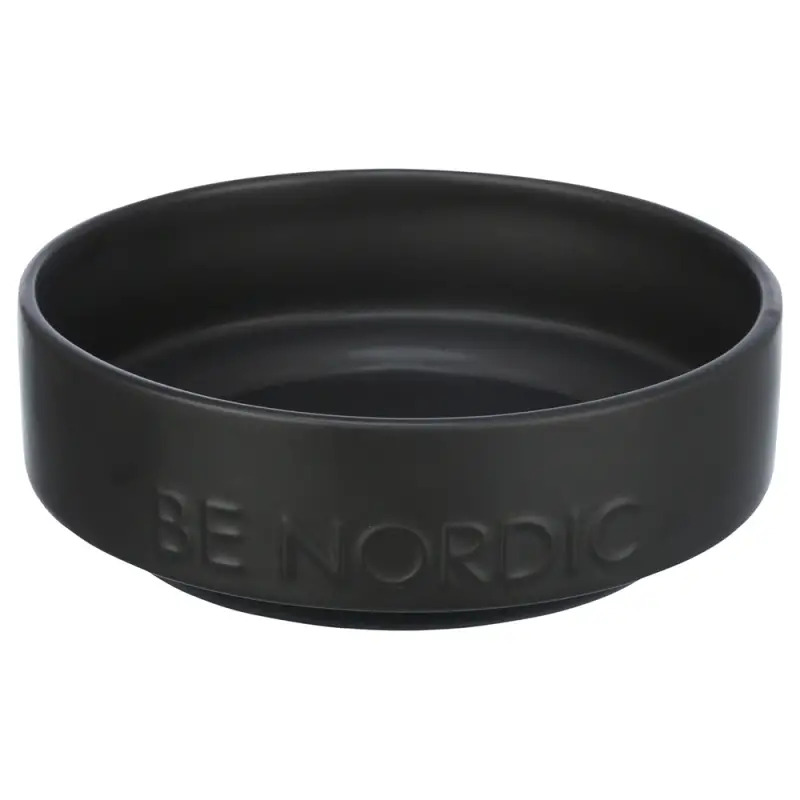 Gamela Ceramica "be Nordic" 0,5 Lt / Ø 16 Cm preto Trixie