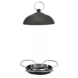 Comedouro 560 Ml/ø 10 Cm preto Trixie - 1040090689