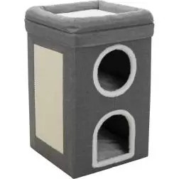 Cat Tower "saul" 64 Cm cinza/branco Trixie - 1040061150