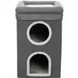 Cat Tower "saul" 64 Cm cinza/branco Trixie