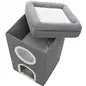 Cat Tower "saul" 64 Cm cinza/branco Trixie