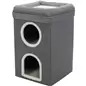 Cat Tower "saul" 64 Cm cinza/branco Trixie