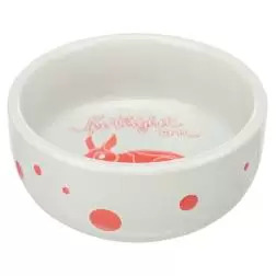 Gamela Em Ceramica "spotlight Comic" P/ Coelhos 250ml Trixie #3 - 1040090578