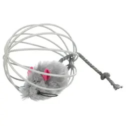 Ratinhos De Pelucia Em Bola De Arame caixa C/ 24 Trixie #1 - 1040061343