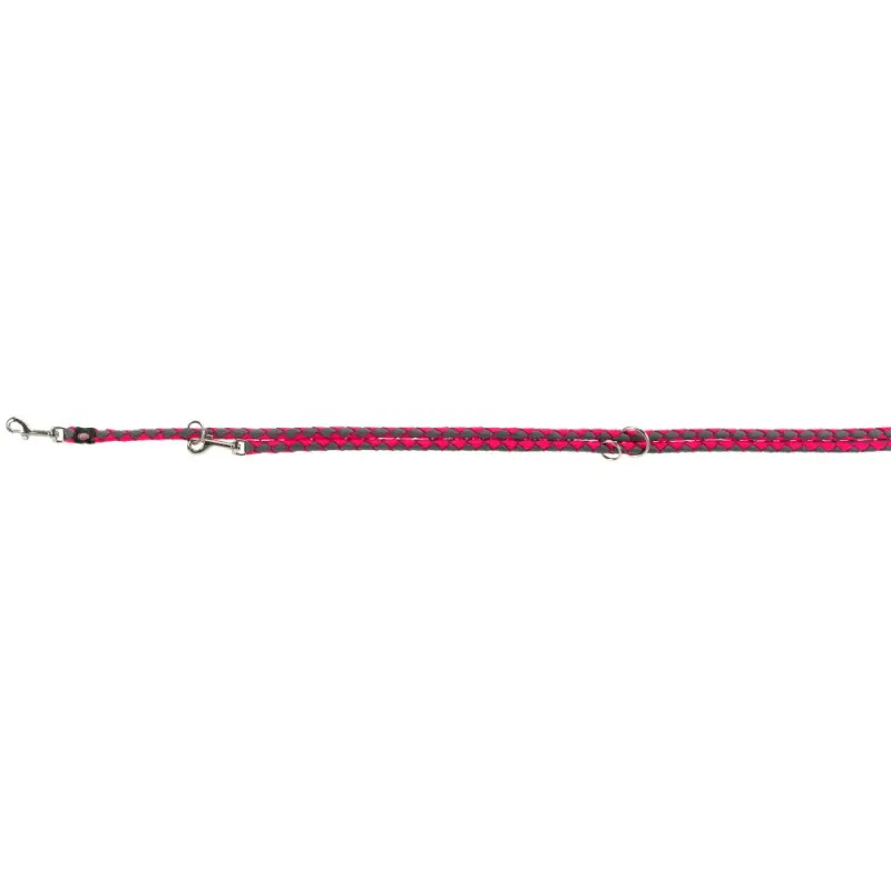 Trela Ajustavel "cavo" s-m 2 Mt/ø12mm fuchsia/antr Trixie