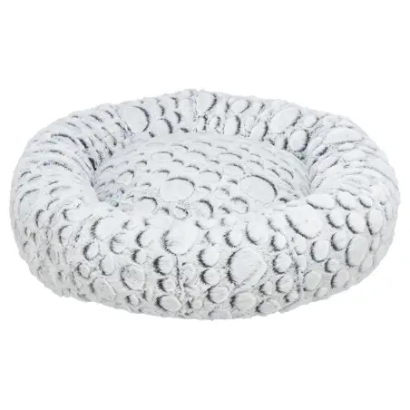 Cama Redonda "mila" Ø50 Cm branco-cinza Trixie - 1040070269