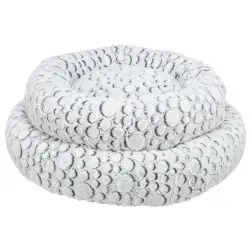 Cama Redonda "mila" Ø50 Cm branco-cinza Trixie #1 - 1040070269