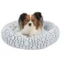 Cama Redonda "mila" Ø50 Cm branco-cinza Trixie