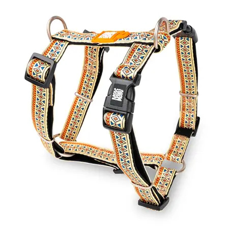 Peitoral "Ethnic" Max&Molly - XS - Até 9kg/Circunf. Peito: 32-40cm - 1040180518
