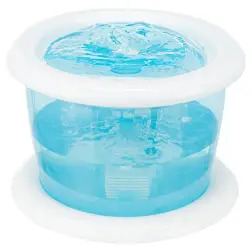 Bebedouro/fonte "bubble Stream" 3 Lt azul/branco Trixie - 1040090380