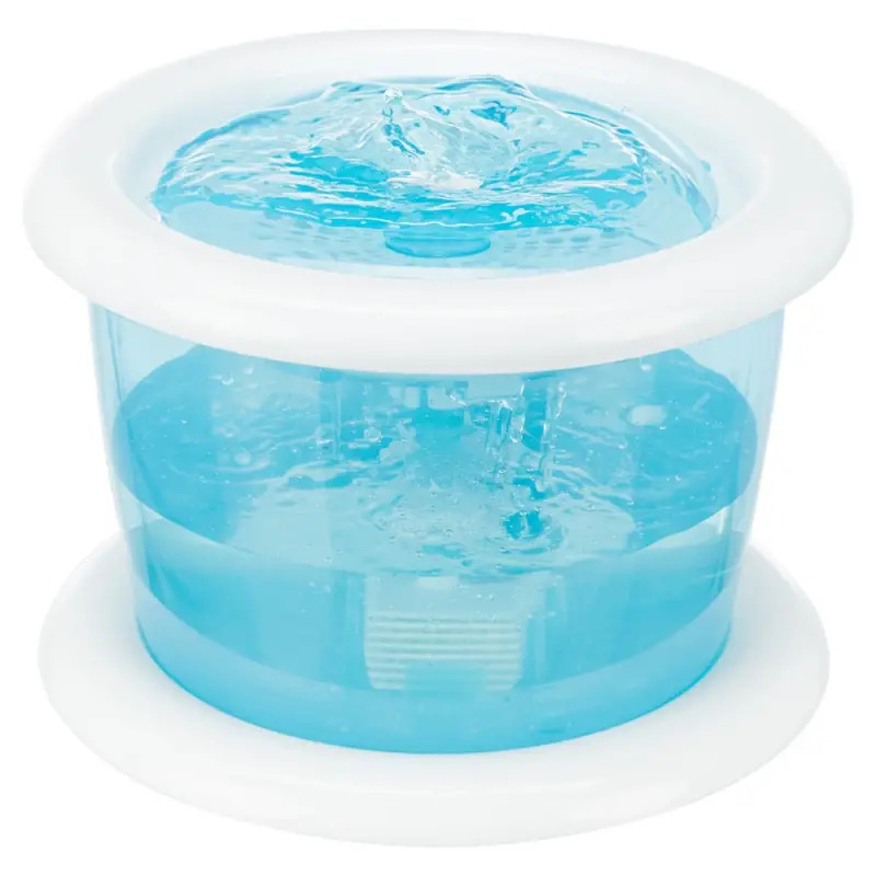 Bebedouro/fonte "bubble Stream" 3 Lt azul/branco Trixie Bebedouro/fonte "bubble Stream" 3 Lt azul/branco Trixie