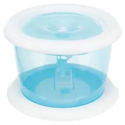 Bebedouro/fonte "bubble Stream" 3 Lt azul/branco Trixie - 1040090380