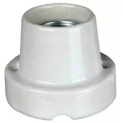 Suporte Ceram. C/ Cabo E Interruptor, Recto Trixie - 1040100328