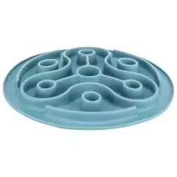Tabuleiro P/ Alimentaçao slow Feed” Ø28 Cm azul Trixie - 1040090278