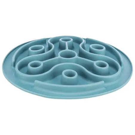 Tabuleiro P/ Alimentaçao slow Feed” Ø28 Cm azul Trixie - 1040090278