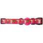 Coleira Rosa/Flores Snoopy