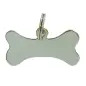 Identific. De Metal forma Osso - Peq. emb. C/ 4 EX
